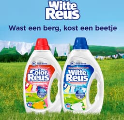 Witte Reus Gel - Vloeibaar Wasmiddel - Witte Was - Grootverpakking - 77 Wasbeurten — thumbnail 2