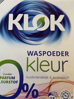 Klok waspoeder kleur 1170 gram 2 stuks — thumbnail 1