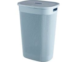 Curver Filo Wasmand met deksel 55L - Blauw
