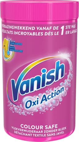 Vanish Oxi Action - Veilige Kleur - Vlekkenverwijderaar Poeder - Zonder Bleek - Gekleurde Was - 1.5 Kg — thumbnail 1