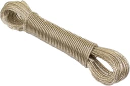 Extra Heavy Duty Staal Core Wassen Touw Lijn - 30 meter - Wasserij Kleding Lijnen - Dikke & Sterke doek waslijn - Tuin Outdoor Waslijndraad met stalen kern — thumbnail 4