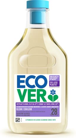 Ecover - Vloeibaar Wasmiddel Kleur - Voordeelverpakking 6 x 1 L - 168 wasbeurten - Kleurbescherming & Pluisverwijdering - Plantaardig & Biologisch afbreekbaar — thumbnail 5