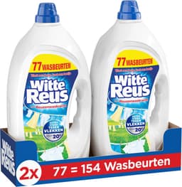 Witte Reus - Wasmiddel Gel 77 Wasbeurten - 2 x 3,465 liter - Voordeelverpakking — thumbnail 2