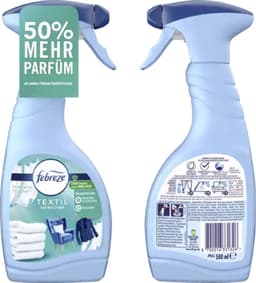 Lenor Febreze Textielverfrisser Spray - VOORDEELVERPAKKING - Pure Freshness | 6x 500ml | Verwijdert nare geuren — thumbnail 2