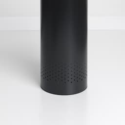Brabantia Wasmand - met Deksel - 35 l - Matt Black/Kurken deksel — thumbnail 3
