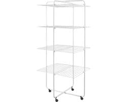 Tomado - Droogtoren Nantes XL - 4 Verdiepingen - 50 Meter Drooglengte - Wit — afbeelding 1