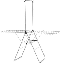 Brabantia HangOn Droogrek - 25 meter - met Stang - Metallic Grey — thumbnail 3