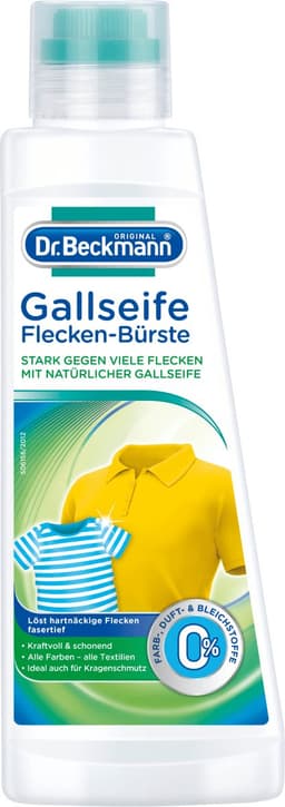 Dr. Beckmann Galasvlekverwijder - Vlekverwijderaar voor Textiel - 250ml met Borstel — thumbnail 1
