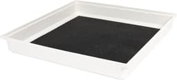 Anti trillingsmat wasmachine/droger, rubber, 60 x 60 cm — thumbnail 2
