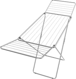 Droogrek Metaal 180 x 55 x 108 cm Zwart — thumbnail 3