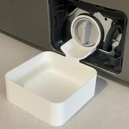Lekbak Wasmachine - Afvoerbak - 3D-geprinte waterdichte bak - 12cm - Opvangbak tegen lekkage - Siliconen - Wateropvang - Afvoer - Wit — thumbnail 5