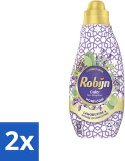 Robijn - Klein & Krachtig Spa Sensation - Vloeibaar Wasmiddel - 19 Wasbeurten - 665 ml - Voordeelverpakking - 2 stuks — thumbnail 1