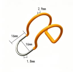 Winddichte Kledinghanger Bevestigingsclips - 10 Stuks - 304 Roestvrij Staal - Antislip Waslijn Klemmen - Voor Buiten & Balkon - Voorkomt Kleding Wegwaaien - Geschikt voor Stangdiameter 29-32 MM — thumbnail 2
