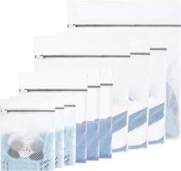 Waszakken wasnet voor wasmachine, 10 stuks waszakken voor wasmachine, waszak voor delicate voorwerpen, beha, blouse, ondergoed, babykleding enz — thumbnail 1