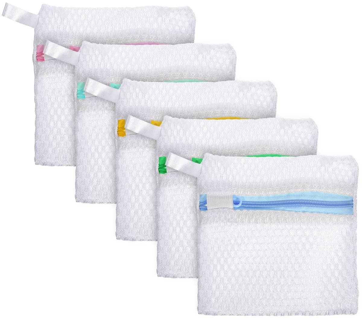 Solidchoice - Set van 5 Antiaanbakwaszakken voor de Wasmachine — afbeelding 1