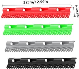 Sokkenclips 4 stuks - Multifunctioneel Sokker-droogrek - Kunststof Kleerhanger - Ondergoed/Handdoeken - Praktische Sokkenhouders - Ruimtebesparend - Sokkendroger — thumbnail 5