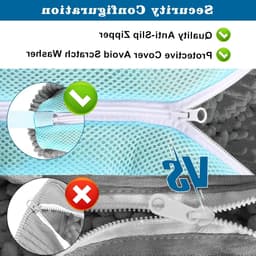 Schoenwaszak voor Sneakers - 2 Stuks Mesh Waszakken voor Schoenen - Anti-Deformatie en Ideaal voor Wasmachine Gebruik — thumbnail 5