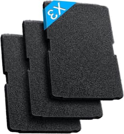 Set van 3 Droogfilters voor Warmtepompdrogers - Vervangende Filters voor Droogmachine, 240 x 155 x 10 mm, Filteraccessoires en Sponsfilters — thumbnail 1