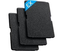 Set van 3 Droogfilters voor Warmtepompdrogers - Vervangende Filters voor Droogmachine, 240 x 155 x 10 mm, Filteraccessoires en Sponsfilters