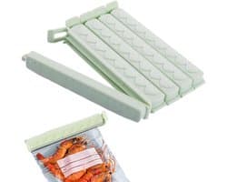 Snackzakclips - Voedselklemmen - Voedsel Vers Houden - Innovatieve Afdichtingstechnologie - 5 Stuks - Multicolor