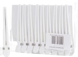Haarklemmen Combi-clips - Compartimentklemmen Haarclips - Haar Stylen en Knippen - Sterke Roestvrijstalen Veer - 10 stuks 95 cm - Roze — thumbnail 1