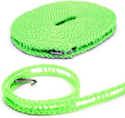Waslijn Nylon - Kledinglijn Outdoor - Kleding Drogen - Antislip Lijn - 5 meter - Groen — thumbnail 1