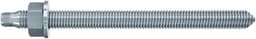 Ankerstang - Bevestigingsstang Staafanker - Machines Bevestigen - Voorgeportioneerd Mortelpatroon - 160 mm - Zilver — thumbnail 1