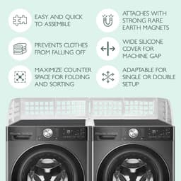 Wasmachine Beschermer - Wasbeschermer Laundry Guard - Voorkomen van Verloren Kleding - Met Siliconen Voeler - One Size Fits Most — thumbnail 2