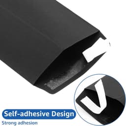 Zaden Zakjes - Enveloppen Kraft - Kleine Items Opslag - Zelfklevend Sluiting - 300 Stuks - Zwart — thumbnail 3