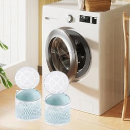 SnelShoppen - 3 Stuks Wasnetten Beha voor Wasmachine, 17 x 15 cm, Duurzame Waszakken voor Ondergoed, Schoenen, Fijne Wasnetjes, Herbruikbaar Polyester — thumbnail 4