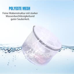 SnelShoppen - 3 Stuks Wasnetten Beha voor Wasmachine, 17 x 15 cm, Duurzame Waszakken voor Ondergoed, Schoenen, Fijne Wasnetjes, Herbruikbaar Polyester — thumbnail 5