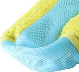 SnelShoppen - 2 Stuks Schoenwasmachine Tassen voor Wasmachine en Droger, Zachte Microvezels, 360° Reiniging, Herbruikbare Waszak voor Sneakers en Tenn — thumbnail 4