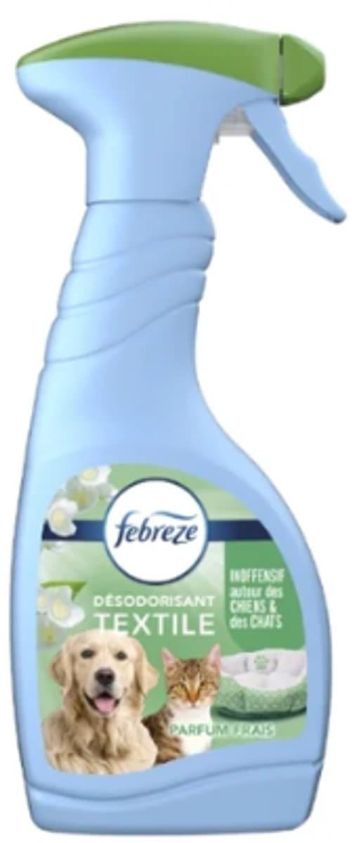 Lenor Febreze Textielverfrisser Spray - Pet Fresh | 1x 500ml - Bestrijdt huisdiergeuren | Sterk tegen honden- en kattengeur — afbeelding 1
