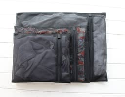 Netwaszakken - 4 Stuks - Wasnet Waszak - Polyester - Treksysteem - Trekbandsluiting - Herbruikbare - Laundry Bag - Wasnetten - Waszakjes - Kledingzakjes - Wassorteerder - Travel Organizer - Geschikt voor thuis, slaapzaal - 50*60/40*50/30*40/25*30 — thumbnail 4