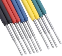 IC Test Haak Clips - Testpennen Set - Elektronica Reparatie - Intrekbare Veer - 10 Stuks - Multicolor — thumbnail 3
