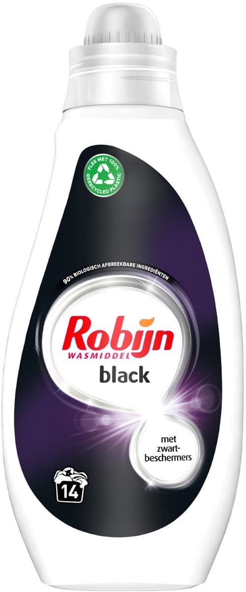 Robijn Black Velvet Vloeibaar Wasmiddel - 1x 700 ml (14 wasbeurten) — afbeelding 1