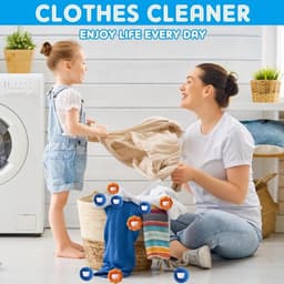 8 stuks dierenhaarverwijderaar wasmachine - pluisballen voor wasmachine - pluisverwijderaar - haarvanger - wasballen tegen dierenharen - pluisvanger voor kleding en beddengoed (meerkleurig) — thumbnail 5