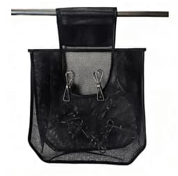 Wasknijperzak met hanger voor waslijn – Duurzame zak voor wasknijpers, sokken en ondergoed, draagbare opbergmand voor thuis en tuin — thumbnail 1