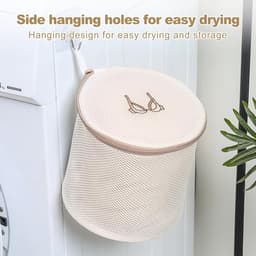 3 Stuks Wasnet voor Bh's - Duurzame Waszakken met Premium Rits voor Bescherming en Onderhoud van Bh's, Ideaal voor Wassen van Kleding en Sokken — thumbnail 4