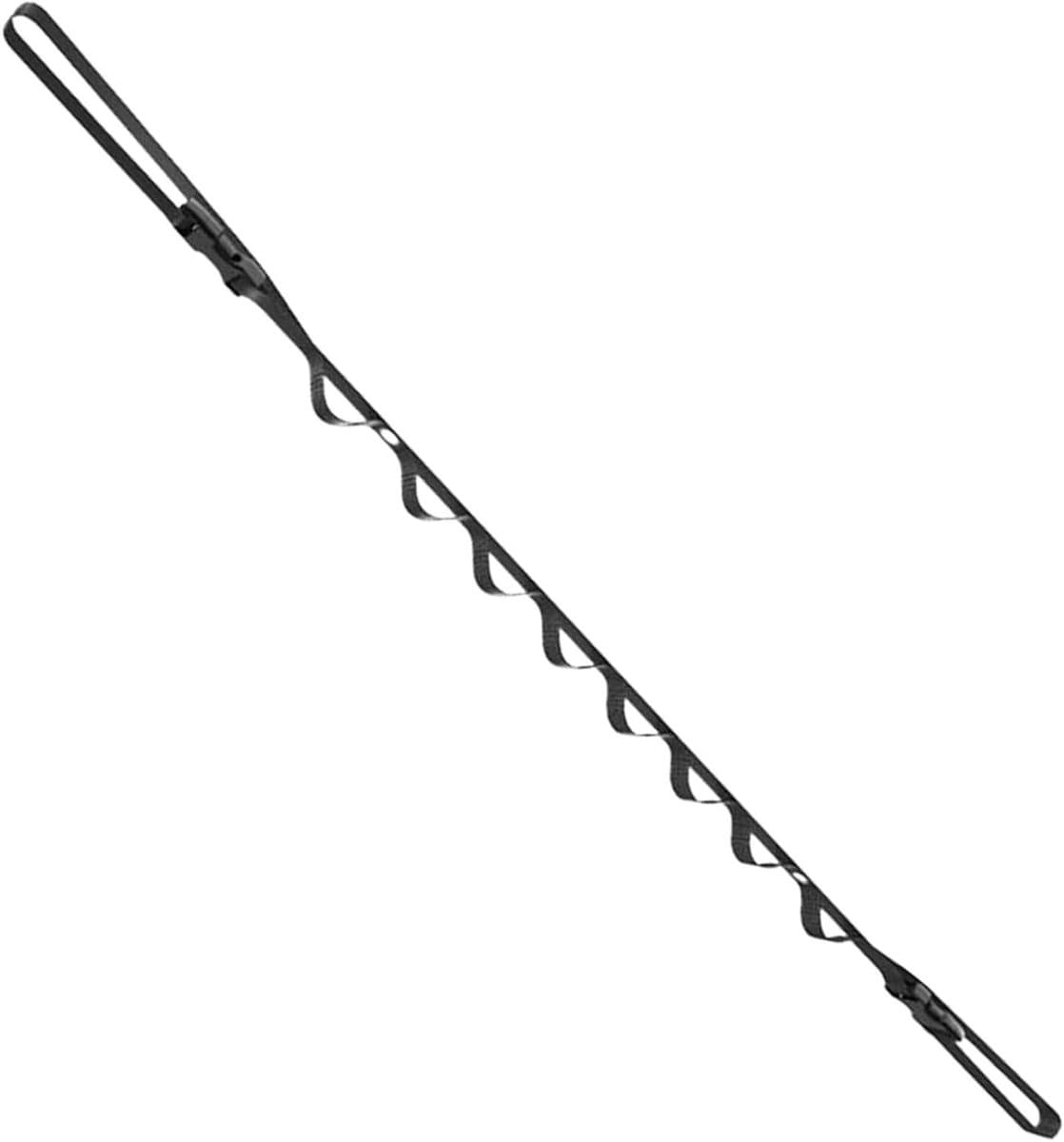 Draagbare Waslijn - Reis Waslijn - Outdoor Drogen - Uitschuifbaar Touw - 1 Meter - Zwart — afbeelding 1