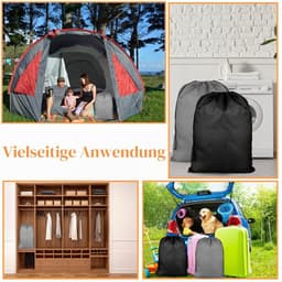 Set van 2 waszakken voor reis en vuile was — thumbnail 3