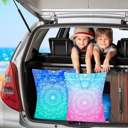 Waterdichte Reiswaszak met Handvat - 2 Stuks voor Vuile Kleding, Badkleding en Zwemspullen - Ideaal voor Vakantie en Sportactiviteiten — thumbnail 4