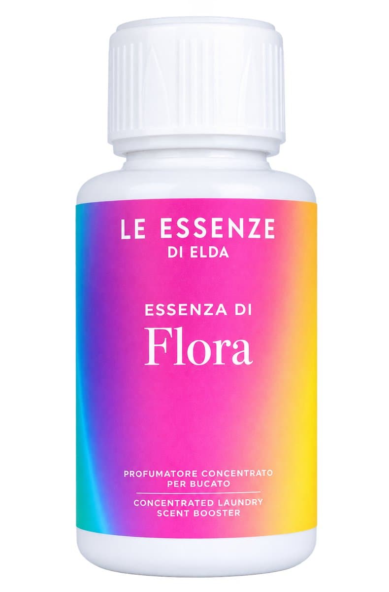 Le Essenze di Elda Wasparfum Flora 100 ml – Geconcentreerd Italiaans Wasparfum – Bloemige Wasgeur — afbeelding 1