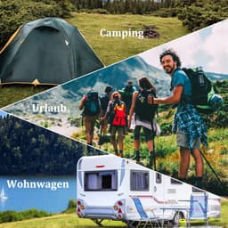 Waslijn uittrekbaar, waslijn camping, draagbaar, 10 m, reizen, vakantie, outdoor, wasrek voor badkamer, bijkeuken, tuin of reizen (zwart) — thumbnail 2