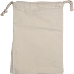 Multifunctionele Katoenen Trekkoordtas voor Thuisopslag, Ademend en Stofdicht, Ideaal voor Was, Reizen en Kamperen (15x20cm) — thumbnail 1