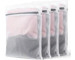 Wasmachine Wasnet voor Kleding, 30 x 40 cm, Waszak met Rits voor Truien, Hemden en Ondergoed