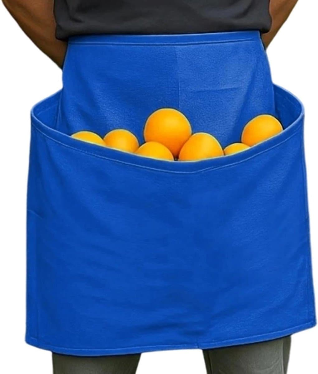 Oogst Schort - Taille Pouch - Producten Plukken - Meerdere Opbergzakken - 40x40cm - Groen — afbeelding 1