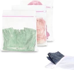 Set van 3 Wasnetten voor de Wasmachine - Ideaal voor Kleding, Sweaters en Sokken (30 x 40 cm) — thumbnail 1