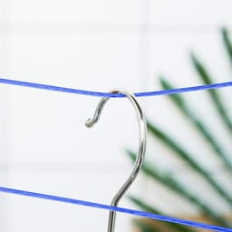 SnelShoppen - 50m Sterke Tuinlijn met Stalen Kern - Duurzame PVC Drooglijn voor Buiten - Perfect voor Tuin, Camping en Klussen — thumbnail 3