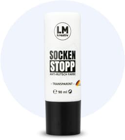 LM-Kreativ LM Sock Stop - Textielverf anti slip - Transparant - 90 ml — thumbnail 1